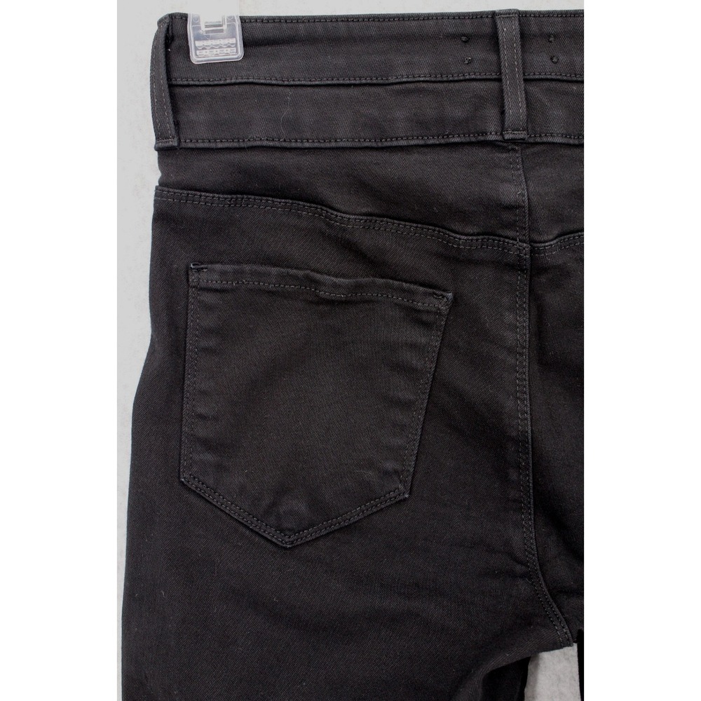 L'Agence Peyton High Rise Skinny Jeans womens 26 Black Ankle Stretch - Picture 4 of 12
